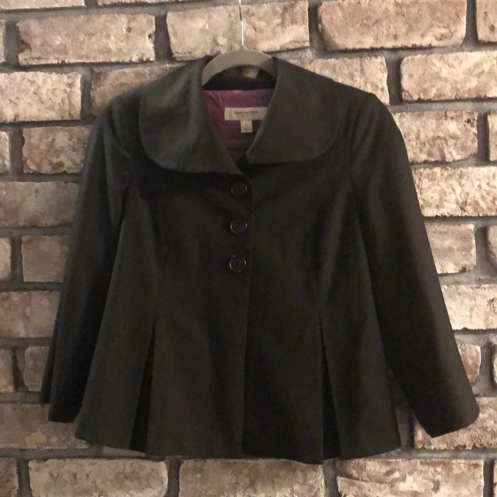 Isaac Mizrahi for Target black cropped jacket